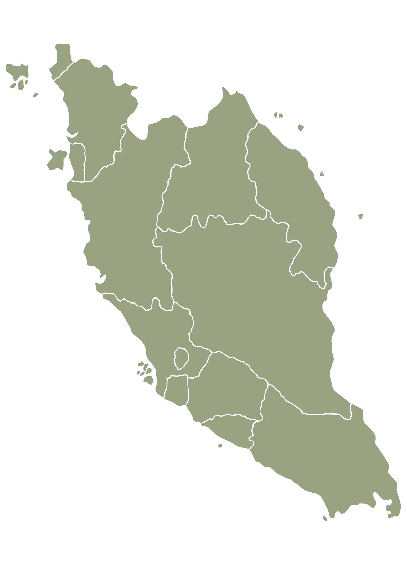 HWG Branches West Malaysia